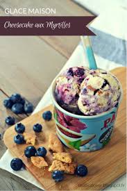 Recette Glace Maison Sans Sorbetiere Parfum Cheesecake Myrtilles Muffinzlover Blogspot Fr Glace Maison Sans Sorbetiere Recette Glace Glace Maison