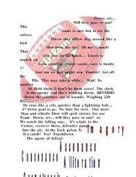 Football Concrete Poem Find Poetic Devices Poetic Devices Concrete Poem Poems