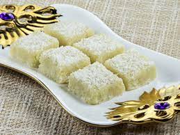 Kobbari Mithai Recipe: How to make Kobbari Mithai Reciipe for Diwali at  Home | Homemade Kobbari Mithai Recipe - Times Food