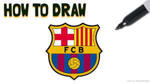 Fc Barcelona Logo Drawing