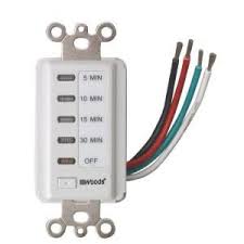 Every Bath Exhaust Fan Should Have This 15 Timer Digital 5 10 15 30 Minute Countdown Timer White 5900 Digital Countdown Timer Digital Timer Bathroom Fan