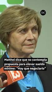 Evelyn Matthei apunta a aumentar productividad. , En el marco del Día del  Trabajador, la candidata presidencial de Chile Vamos, Evelyn Matthei,  abordó el debate sobre el aumento del salario mínimo. Al ...