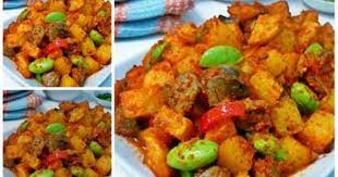 Sambal Goreng Hati Pete Resep Masakan Asia Resep Masakan Ide Makanan