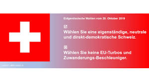 Wahlen in der schweiz 2019. Eidgenossische Wahlen Verfassungsbrecher Abwahlen Auns