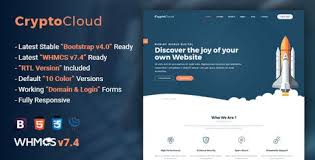 Cryptocloud Multipurpose Hosting And Whmcs Template Templates Html5 Templates Siteground Hosting