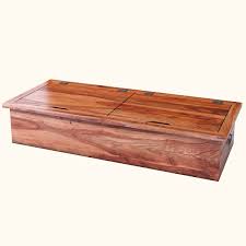 All handmade solid wood furniture with careful and considerate attention to details. Solid Wood Coffee Table Storage Trunk Directcreate Com