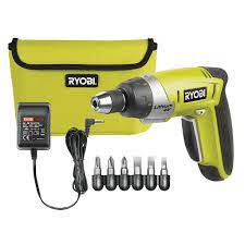 Ryobi 4v Li Ion Cordless Screwdriver Csd4107bg Ryobi Cordless Screwdrivers Screwdriver