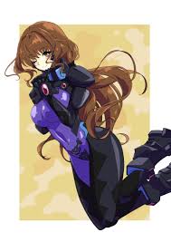 kamon rider, jinguuji marimo, muv-luv, muv-luv alternative, muv-luv  alternative (anime), airborne, highres, blush, bodysuit, border, breasts,  bright pupils, brown eyes, brown hair, covered navel, fortified suit, long  hair, looking at viewer, low ponytail, mecha ...