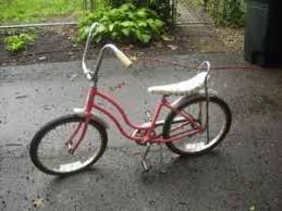 Bike With Banana Seats Were So Cool Back Then It Was Tough Learning How To Ride On A Lot With A Bunch Of Tree Banana Seat Bike Childhood My Childhood Memories