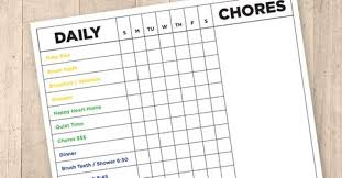 pin on adhd schedules and charts