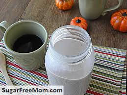 And it's way better for you, too. Pumpkin Spice Coffee Creamer Dairy Sugar Free