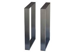 Thiago cross legs coffee table everly quinn color: Coffee Table Metal Legs 16 Or 28 Stainless Steel U Shape By Alpha Furnishings 2 Pc Set 28 Buy Online In United Arab Emirates At Desertcart Ae Productid 47500411