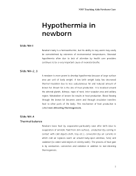 Http Www Newbornwhocc Org Pdf Teaching Aids Hypothermia Pdf
