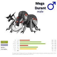 Mega Durant Pokemon Amino Read about durant in pokemon sword and shield: mega durant pokemon amino