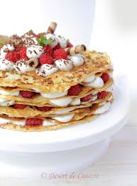 Tort De Clatite Cu Ciocolata Si Zmeura Desert De Casa Maria Popa Food Breakfast Pancakes