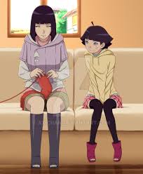 Mother And Daughter Uzumaki House Naruto Shippuden Anime Uzumaki Boruto Naruto