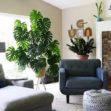 Modern white metal planter with plant stand, 7 inch large pot with black mid century stands, modern flower pot living room decor for orchid, aloe, snake plants, 24 inch tall, indoor decoration. Mr Plant On Instagram Things Everyone Needs In Their Living Room 1 Monstera 2 Monstera 3 Monst Big Indoor Plants Plant Decor Indoor House Plants Decor