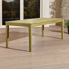 Transforming box coffee to dining table expand furniture. Regatta Natural Rectangular Dining Table Crate And Barrel Uae