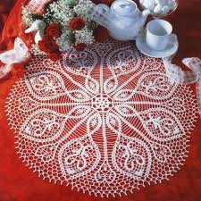 Crochet Chart Doily Pattern Diagram