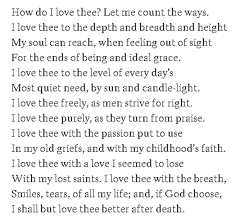 Analysis Of Poem How Do I Love Thee By Elizabeth Barrett Browning Owlcation