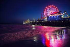 Located halfway down santa monica beach, santa monica pier is one of the image of this pier is iconic around the world. Fun Santa Monica Pier