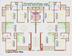 Two bedroom apartment plan pdf. 2 Unit Apartment Building Floor Plan Designs With Dimensions 80 X 75 First Floor Plan House Plans And Designs