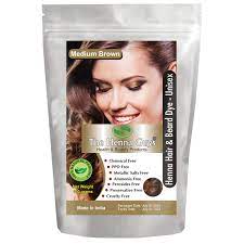 Amazon Com Medium Brown Henna Hair Beard Color Dye 1 Pack The Henna Guys Body Art Quality Henna Beauty