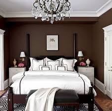 Chambre moderne blanc et beige avec lit double d. Chambre Chocolat Et Blanc