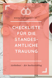 Was versteht man unter aufgebot? Checkliste Fur Die Standesamtliche Trauung Tipps Zur Vorbereitung Standesamtliche Trauung Checkliste Hochzeit Checkliste