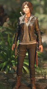Lara S Outfits Lara Croft Wiki Fandom Lara Lara Croft Outfit Resident Evil Girl