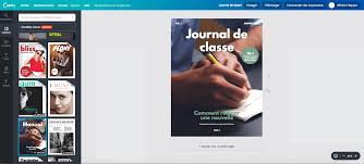 C'est le moment démarrer votre présence en ligne et construire votre propre. Creez Un Journal De Classe Gratuitement En Ligne Canva