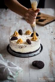 Kek cheese kukus & lapisan kek coklat. Five Ingredient Oreo Ice Cream Cake Dani S Cookings