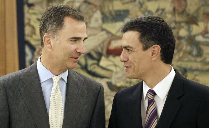Felipe VI se reúne por primera vez con Pedro Sánchez en la Zarzuela | Sociedad | Actualidad | Cadena SER