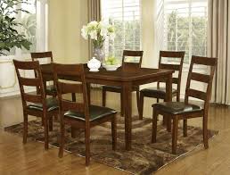 Dining Wood Table And 6 Chairs Gtu 3355 Dining Room Groups Price Busters Furniture Kitchen Table Settings Dining Room Sets Dining Room Contemporary