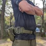 Amazon.co.jp: miagolale Tactical Belt, Set of 7, Military Belt,  Lightweight, Airsoft Artisan Work Belt (Green) : Hobbies