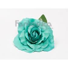 Break boundaries not your bank account. Aqua Green Hair Flower Giralda