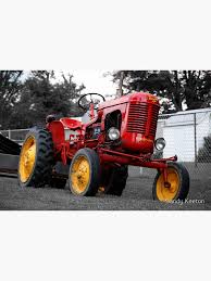 Image result for Red 1952 Tractor