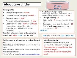 11 pricing out cakes photo wilton cake pricing chart