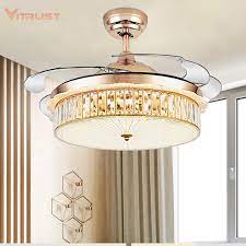 All bluetooth music play ceiling fan ceiling fan chandelier ceiling fan crystal ceiling fan retractable ceiling fan. 42 Led Invisible Ceiling Fans With Light Decorative Retractable Blade Modern Folding Fan Lamp Remote Control Hanging Lights Hom Ceiling Fans Aliexpress