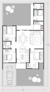 Three Bedroom Modern Minimalist House Plan Modern House Plans Minimalist Home Modern Master Bedroom Design