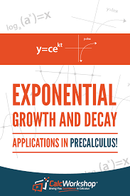 Exponential Growth And Decay 5 Awesome Examples Exponential Growth Precalculus Exponential