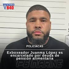 El exboxeador y dos veces campeón mundial, Juan Manuel (Juanma) López  Rivera, fue encarcelado ayer tras ser arrestado por una deuda de pensión  alimentaria que asciende a $132,600. López Rivera, de 41