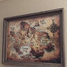 Neverland Map Peter Pan Baby Shower Nursery Decor Mothers Day Gift Nursery Disney Nursery Birthday Gift Boy Nursery In 2021 Neverland Nursery Disney Nursery Neverland Map