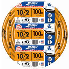 1 metre is equal to 100 cm, or 3.2808398950131 ft. Southwire 100 Ft 10 2 Orange Solid Romex Simpull Cu Nm B W G Wire 28829028 The Home Depot