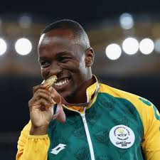 Akani simbine of south africa in the heats of the mens 100m during the athletics event on day 8 of the tokyo 2020 olympic games at. How Brotherly Advice From Usain Bolt Helped Akani Simbine
