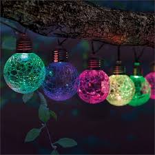 Led battery solar lights fairy string indoor outdoor party wedding xmas decor uk. Lytworx Solar Crackle Ball Lights 10 Pack Bunnings Warehouse Ball Lights Christmas Bulbs Types Of Lighting