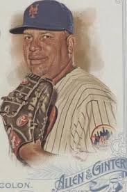 Topps 2024 Allen & Ginter Bartolo Colon Brooklyn Back Mini /25 Expos