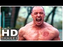 As james mcavoy developed the various personas that take up residence within his split and glass character, kevin wendell crumb, it's no surprise that and as mcavoy previously revealed to graham norton last week, he based one of kevin's young twin personalities on saoirse—one aspect of the. Glass Trailer 2019 James Mcavoy Bruce Willis Samuel L Jackson Sarah Paulson And Anya Taylor Joy Movie Trailers Top Hollywood Movies Funny Games