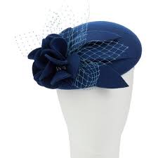 John Lewis Elle Felt Pill Box Occasion Hat Royal Blue 43 Liked On Polyvore Featuring Accessories Hats Fasc Occasion Hats John Lewis Hats Beautiful Hats