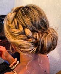 It is perfect if you love braids, but you feel the best when your hair is down. Country Wedding Hairstyles Best Photos Cute Wedding Ideas Hair Styles Long Hair Styles Side Bun Hairstyles